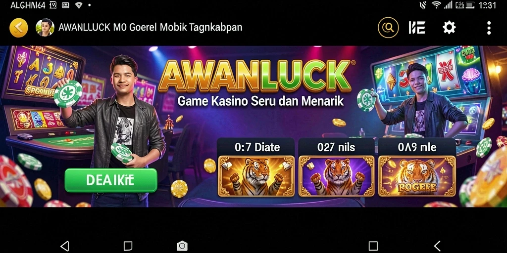 Tangkap momen seru dalam permainan Kasino AWANLUCK.