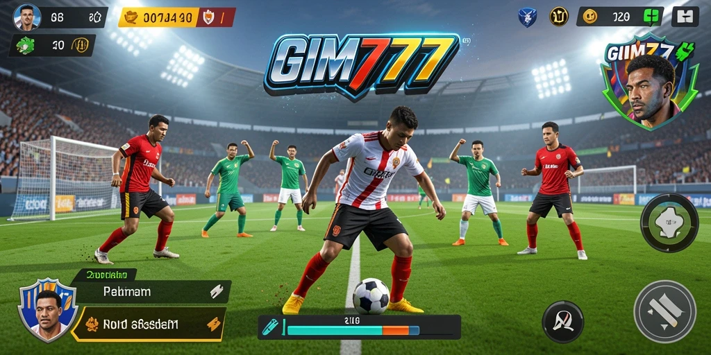 Tampilan menakjubkan dari gameplay GIM777 yang penuh aksi.
