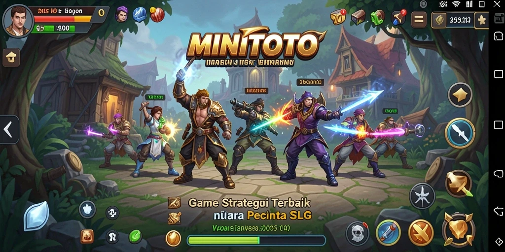 Tampilkan keasikan gameplay strategi MINITOTO dalam aksi.