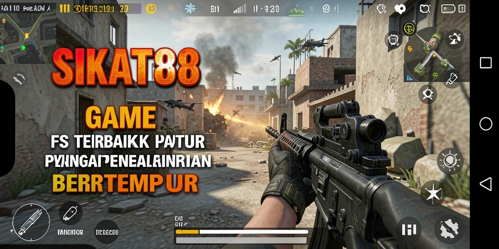 Tangkapan layar SIKAT88 dengan aksi menembak yang mendebarkan.