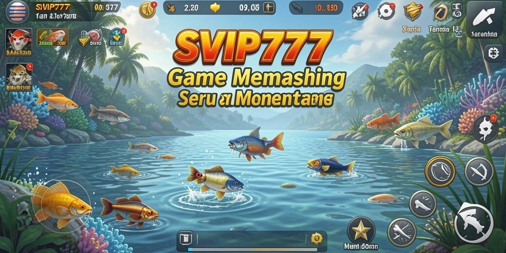 Tangkapan ikan besar dalam game SVIP777 yang menarik.